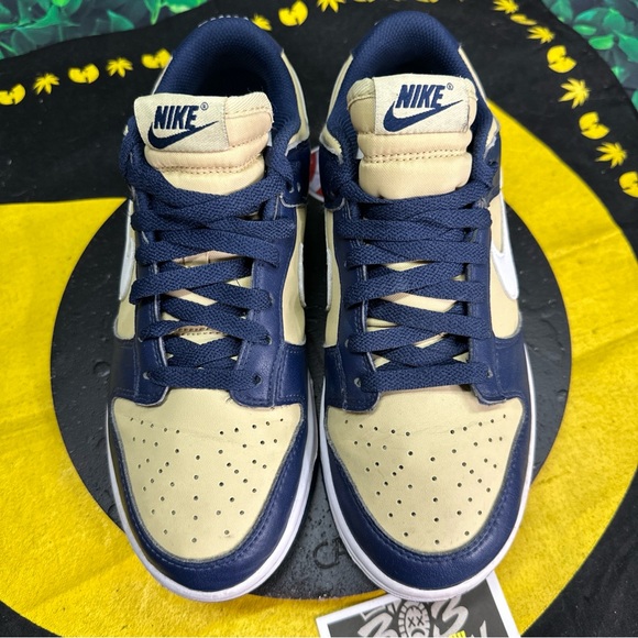 Nike Dunk Low Next Nature Midnight Navy/Gold Size 8M/9.5W - Picture 3 of 6